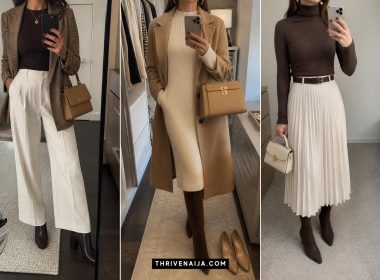 Elegant Brown Boots Fall Outfit Ideas for Women