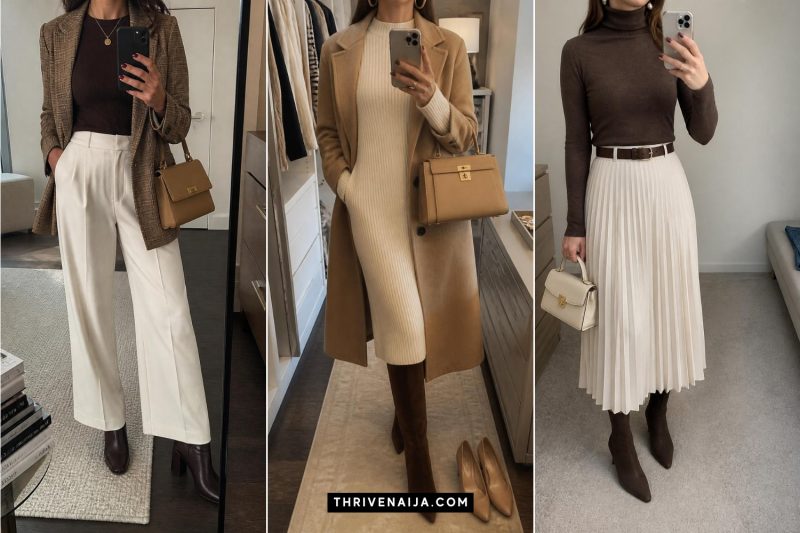 Elegant Brown Boots Fall Outfit Ideas for Women