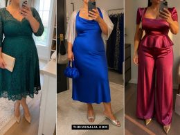 Elegant Plus Size Wedding Guest Outfits