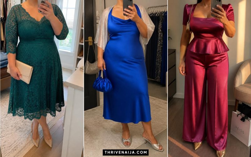Elegant Plus Size Wedding Guest Outfits