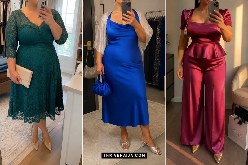 Elegant Plus Size Wedding Guest Outfits
