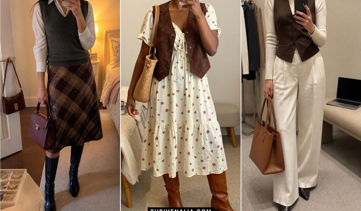 Fall Vest Outfits to Upgrade Your Layers