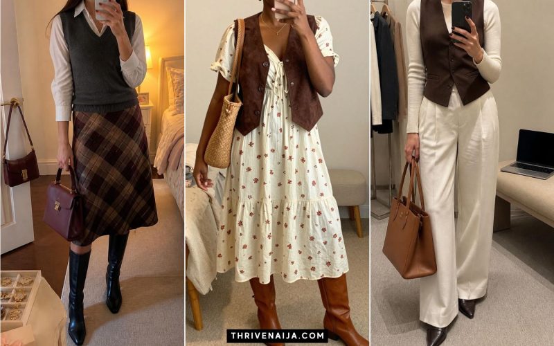 Fall Vest Outfits to Upgrade Your Layers