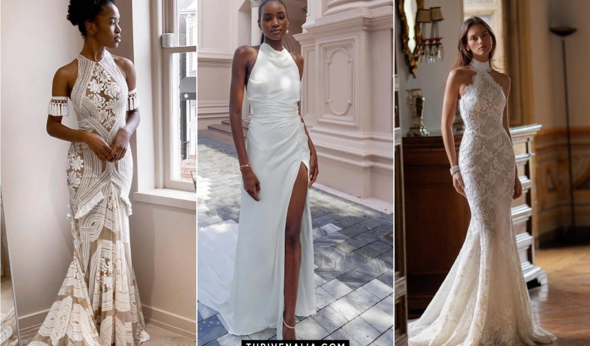 Gorgeous Halter Neck Wedding Dresses