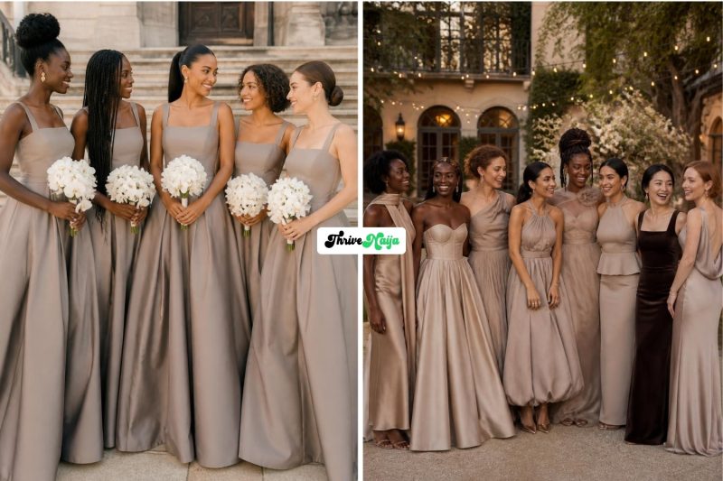 Gorgeous Neutral Bridesmaid Dresses You’ll Love