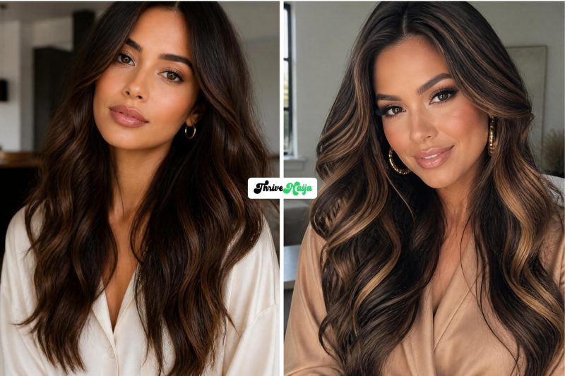 Lovely Brownie Batter Hair Color Ideas