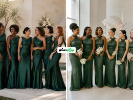 Most Beautiful Dark Green Bridesmaid Dresses That Look Good