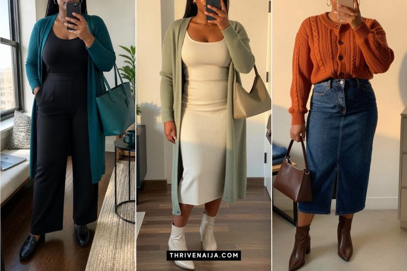 Plus Size Cardigan Outfits
