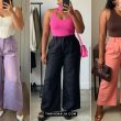 Plus Size Linen Pants Outfits for Warm Days