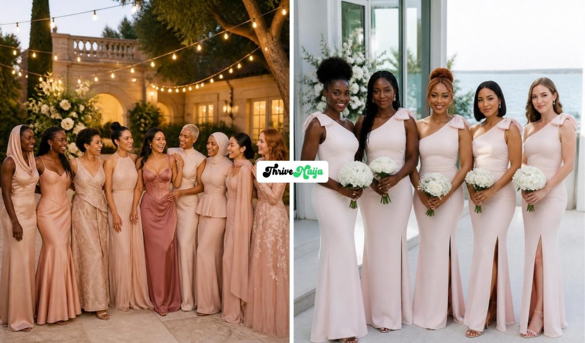 Stunning Blush Bridesmaid Dresses That Get Attention
