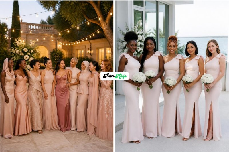 Stunning Blush Bridesmaid Dresses That Get Attention