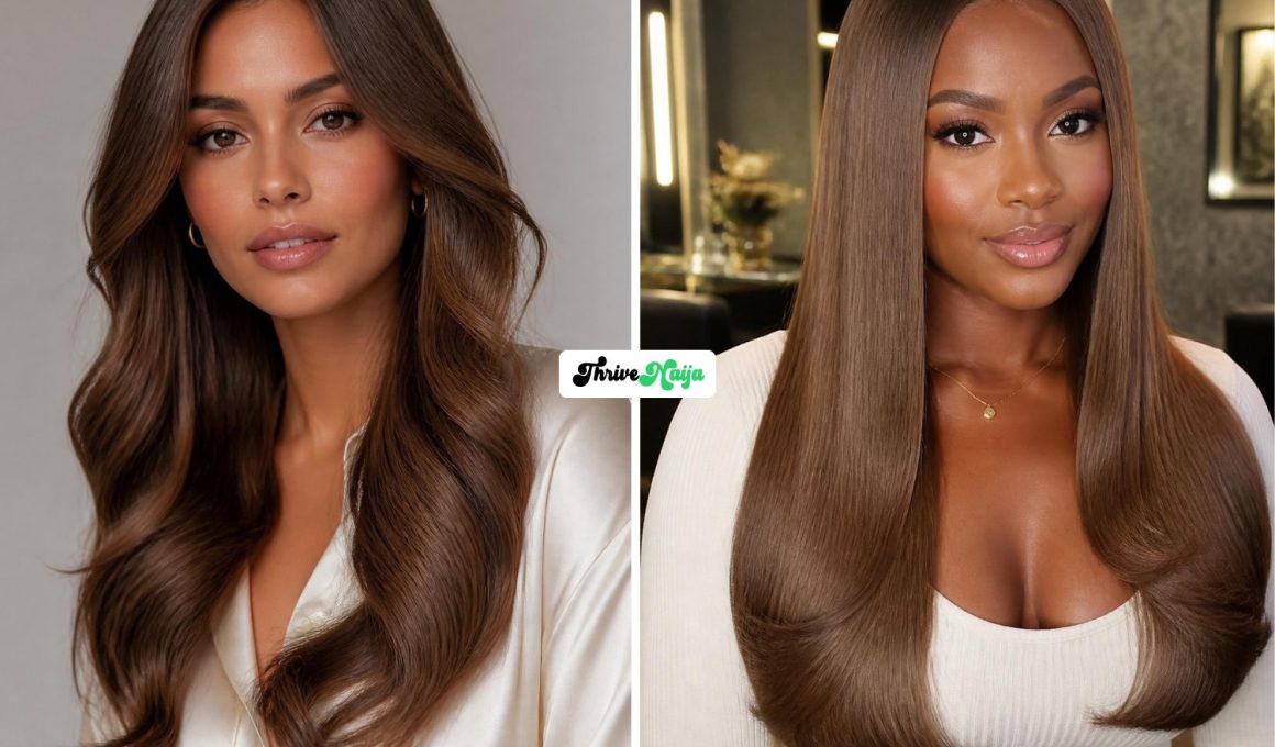 Stunning Milk Brown Hair Color Ideas