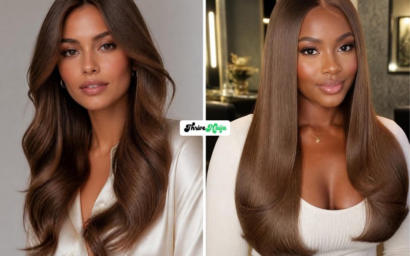 Stunning Milk Brown Hair Color Ideas