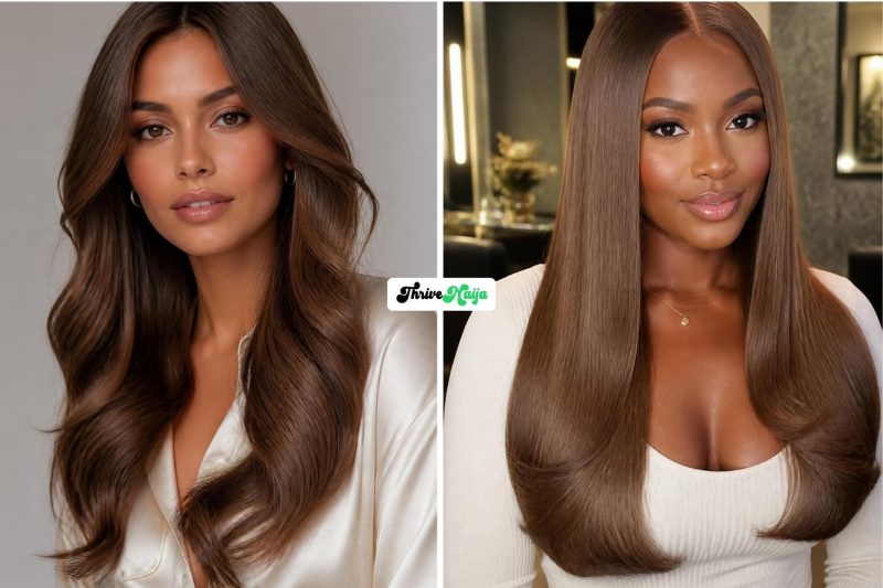 Stunning Milk Brown Hair Color Ideas
