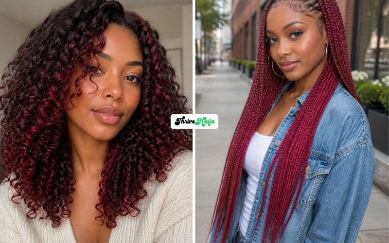 Stunning Raspberry Hair Color Ideas