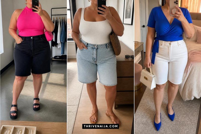 Trendy Plus Size Jorts Outfits You'll Love