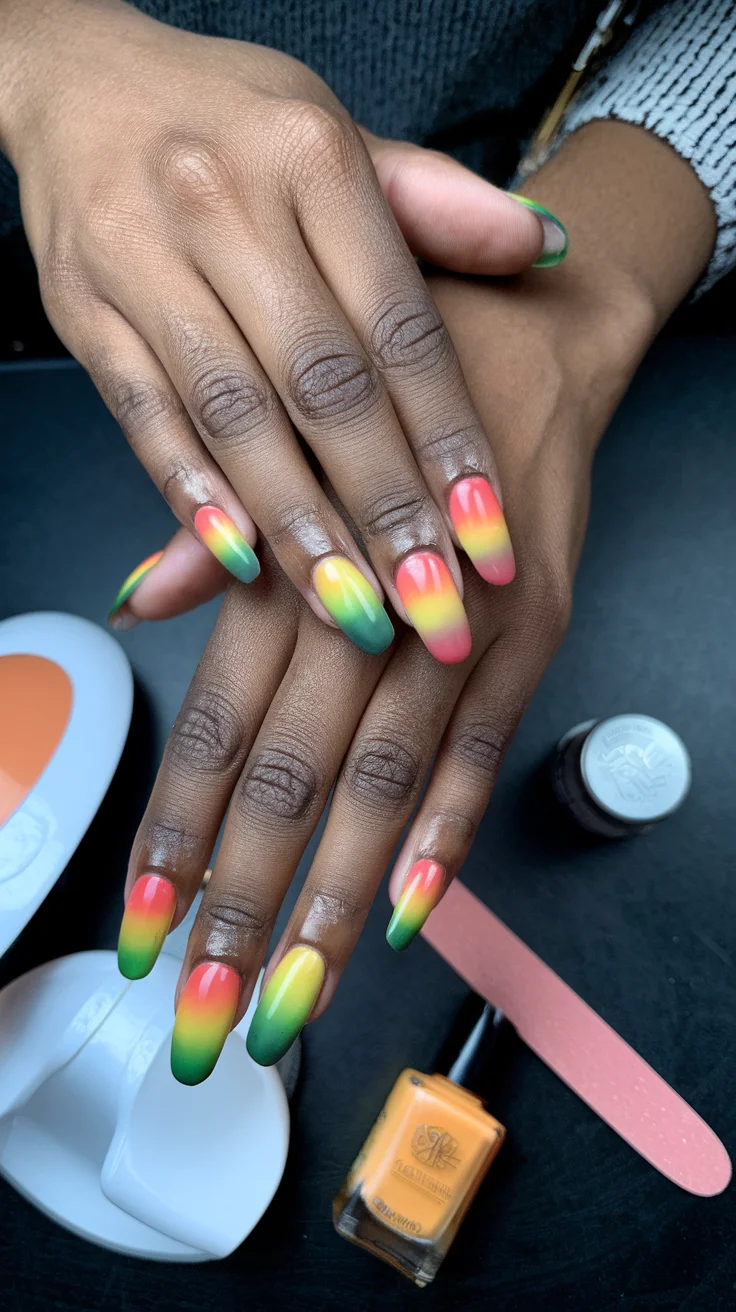 1-beautiful-fall-ombre-nails-that-blend-so-perfectly