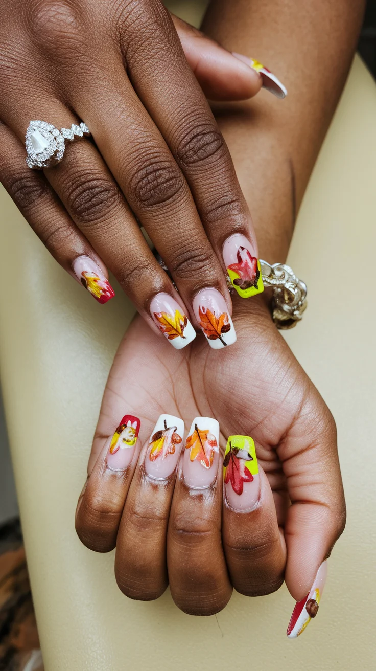 1-lovely-fall-engagement-nails-perfect-for-ring-photos