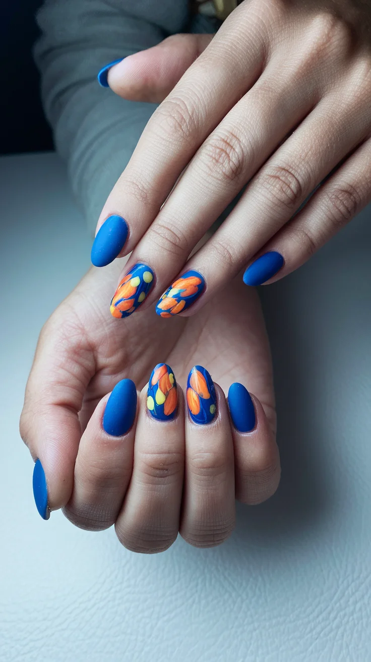 1-pretty-blue-fall-nails-for-a-cool-seasonal-twist