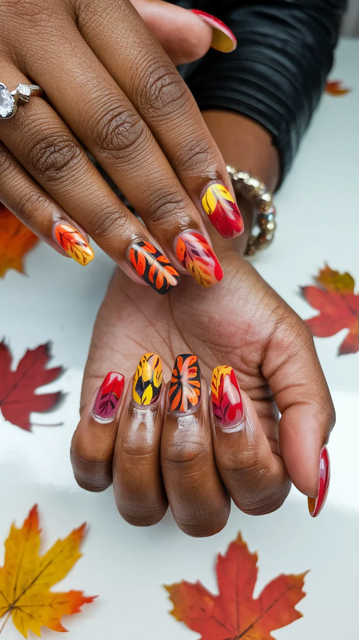 1-stunning-fall-leaves-nails-that-capture-the-season