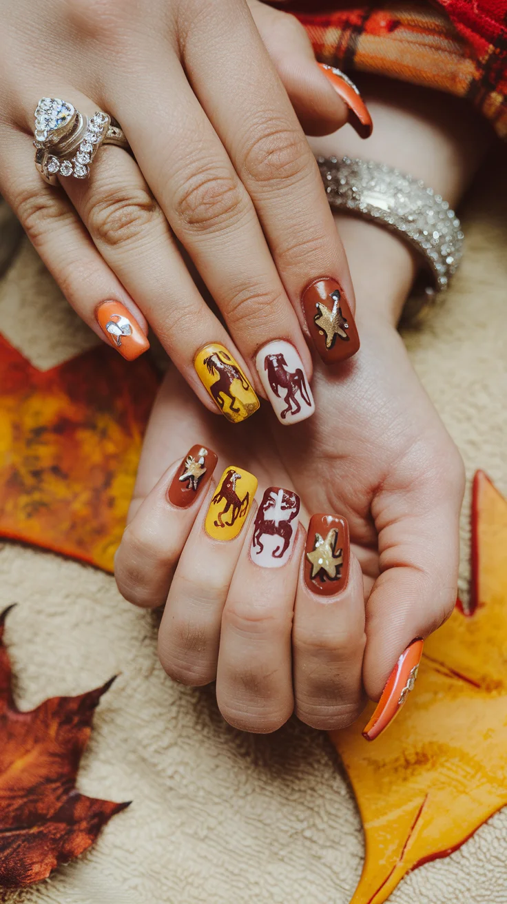1-stylish-fall-western-nails-with-a-fun-cowgirl-twist