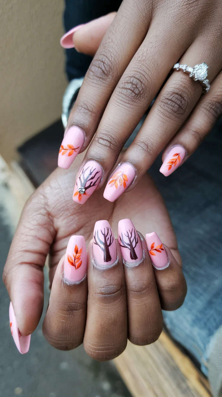 2-lovely-fall-engagement-nails-perfect-for-ring-photos