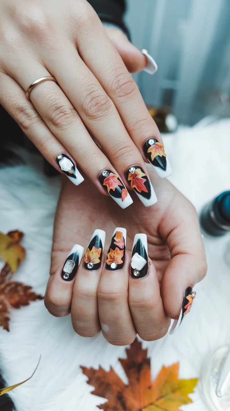 2-trendy-fall-coffin-nails-that-look-so-stylish