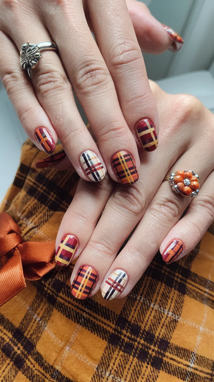 3-cute-fall-plaid-nails-for-the-coziest-seasonal-mani