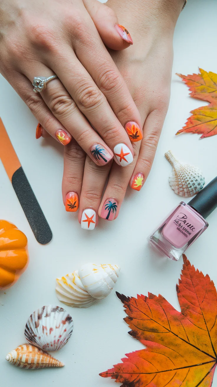 3-fun-fall-beach-nails-for-sunny-autumn-getaways