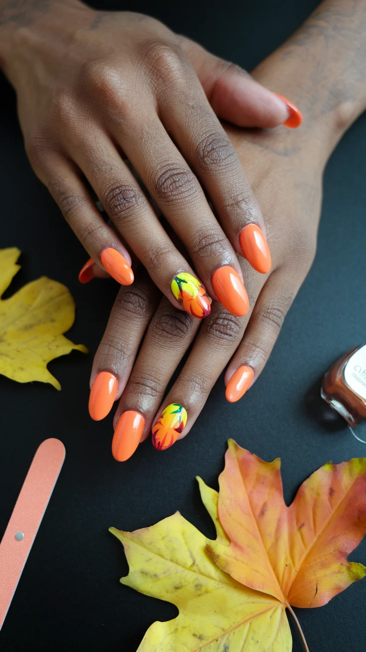 4-bright-orange-fall-nails-that-scream-autumn