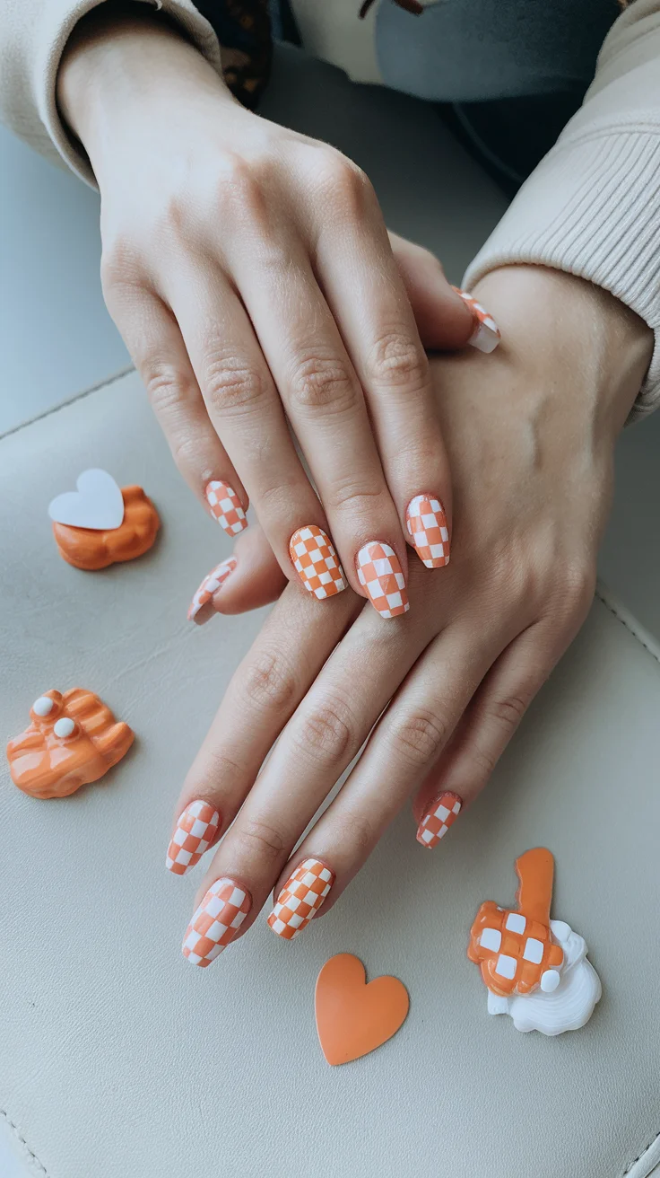 5-cool-fall-checkered-nails-that-feel-trendy-and-fun