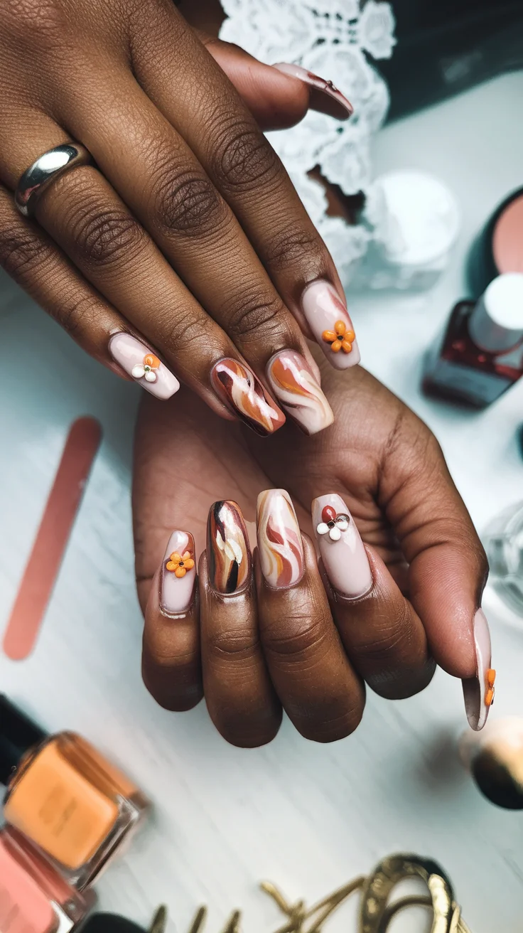 6-beautiful-fall-bridesmaid-nails-for-a-polished-wedding-look