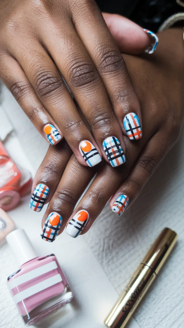 6-cute-fall-plaid-nails-for-the-coziest-seasonal-mani