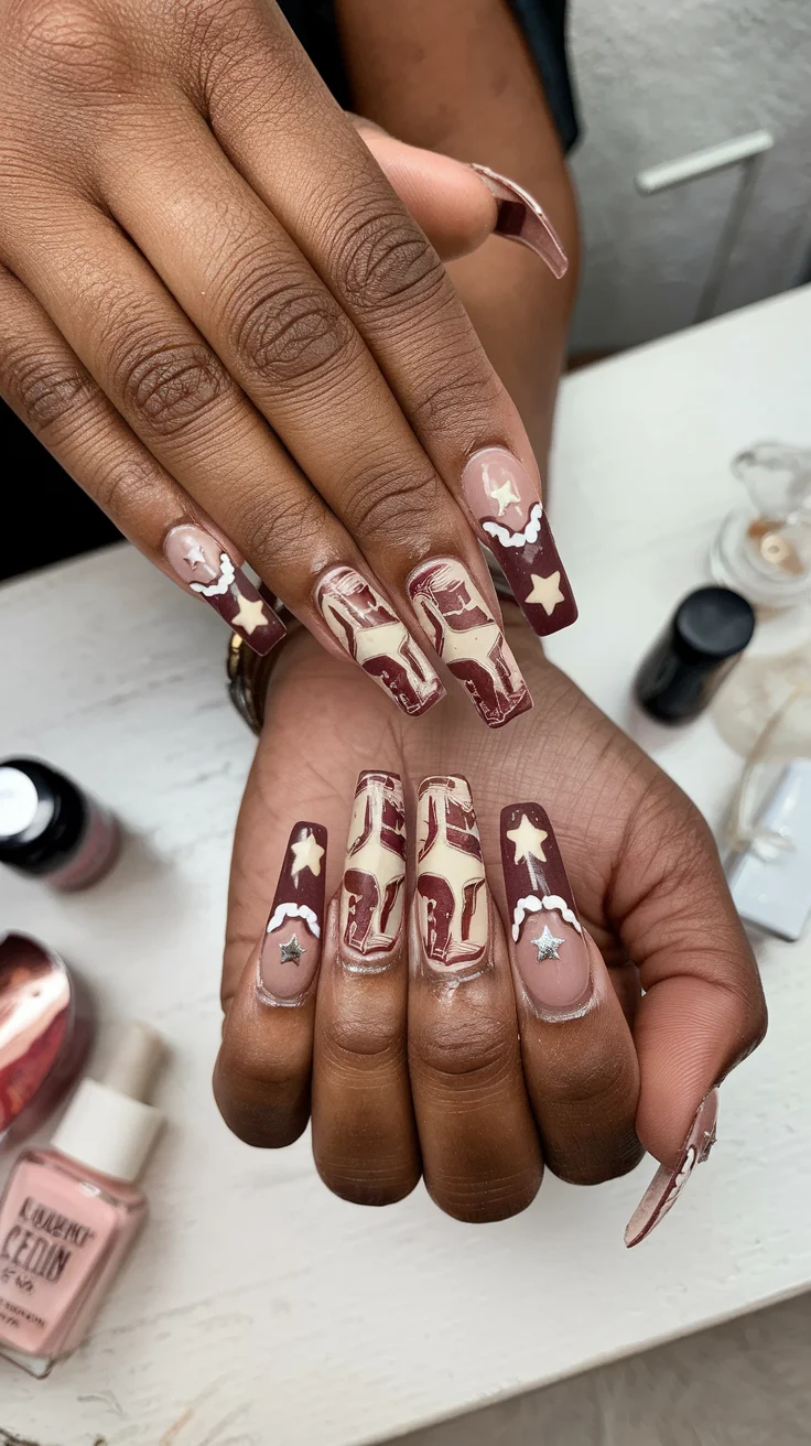 6-stylish-fall-western-nails-with-a-fun-cowgirl-twist