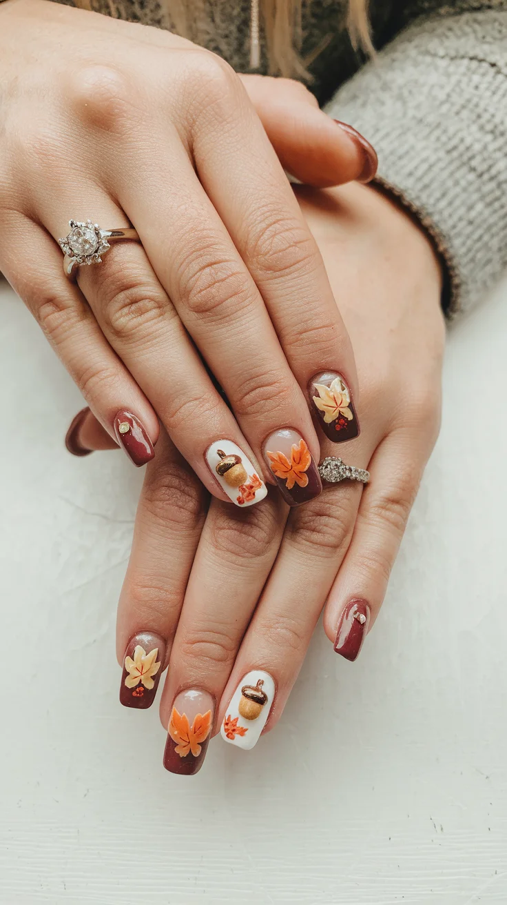 7-lovely-fall-engagement-nails-perfect-for-ring-photos