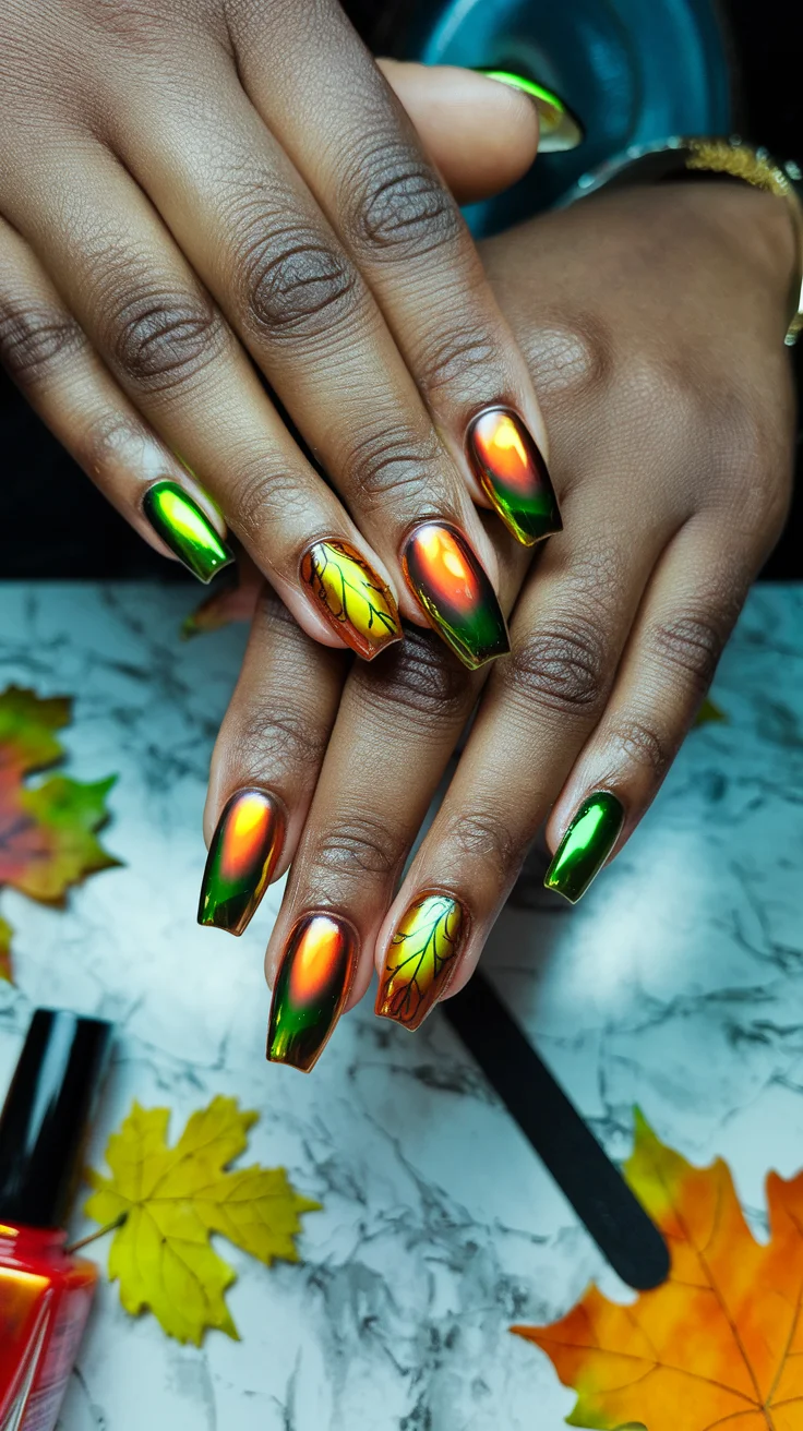 7-trendy-chrome-fall-nails-for-a-cool-girl-look