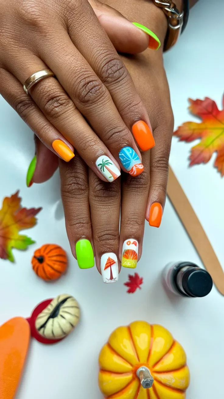 8-fun-fall-beach-nails-for-sunny-autumn-getaways