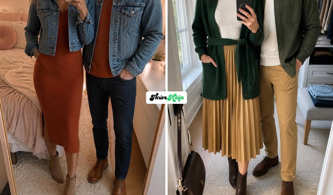 Adorable Matching Fall Outfits for Stylish Couples