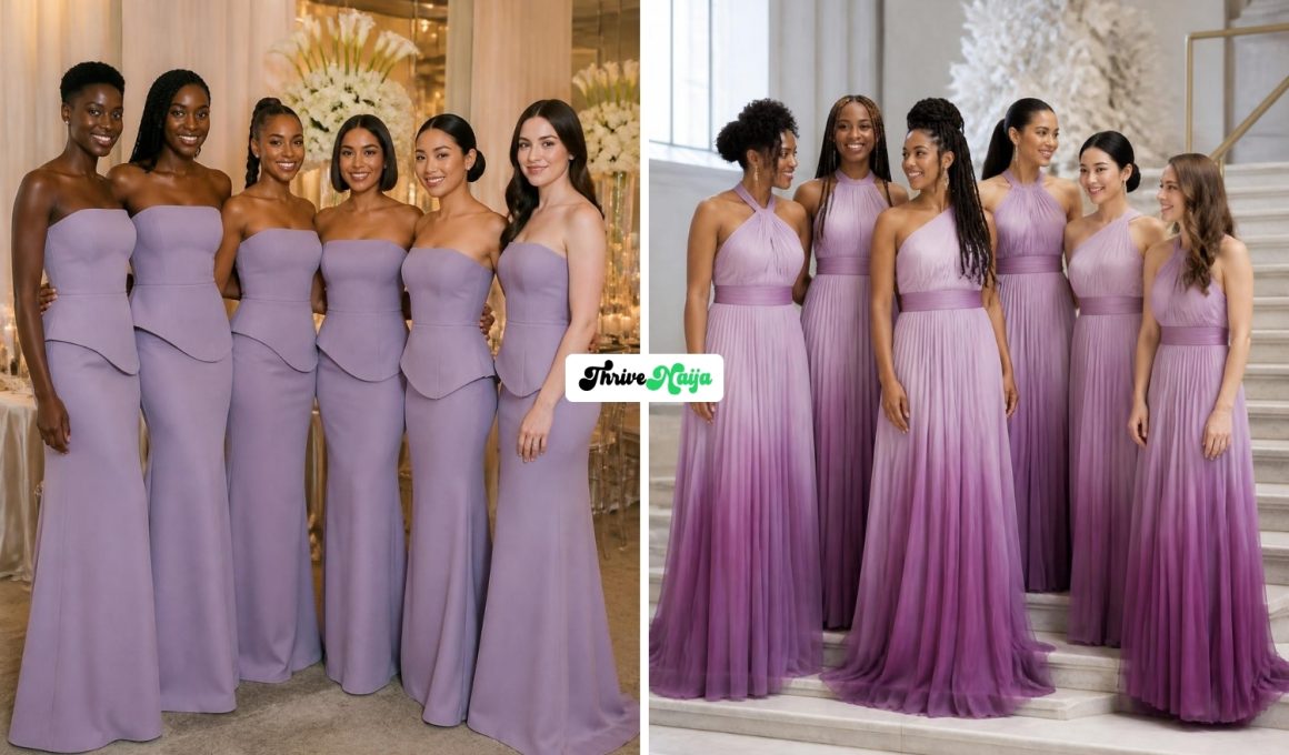Amazing Lavender Bridesmaid Dresses You’ll Love