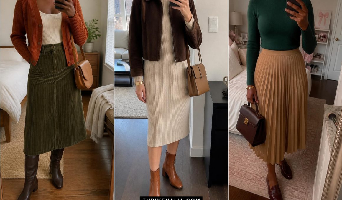 14 Beautiful Earthy Fall Outfits With Cozy Neutral Tones