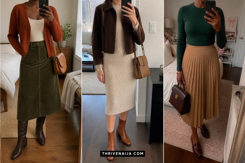 14 Beautiful Earthy Fall Outfits With Cozy Neutral Tones