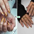 Beautiful Fall Bridesmaid Nails