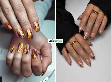 Beautiful Fall Bridesmaid Nails
