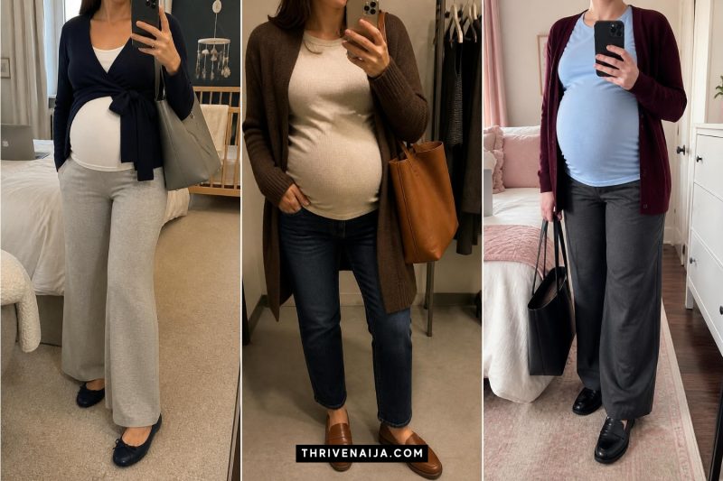 Beautiful Fall Bump Outfits That Feel Comfortable