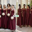 Breathtaking Maroon Bridesmaid Dresses for the Big Day