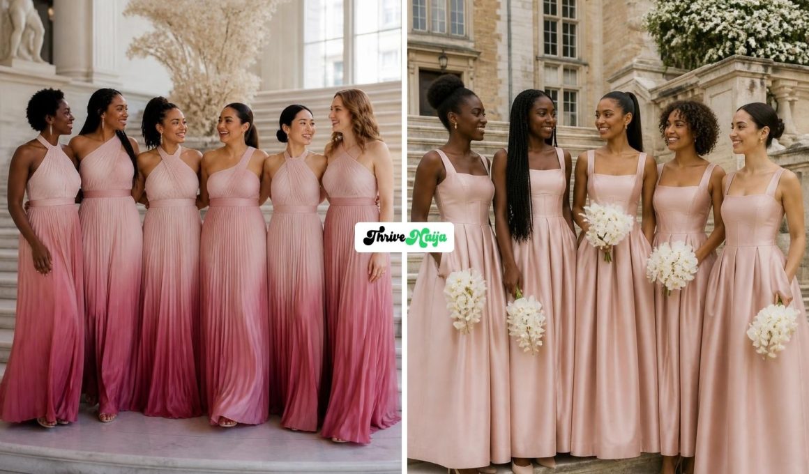 Chic Blush Pink Bridesmaid Dresses You’ll Want to Wear