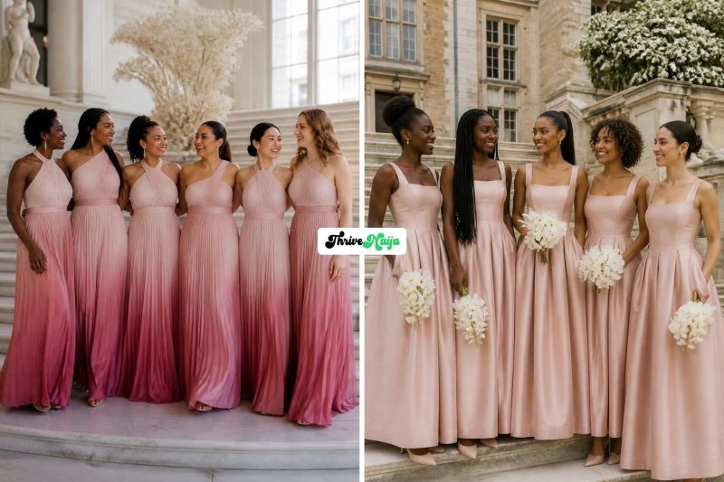 Chic Blush Pink Bridesmaid Dresses You’ll Want to Wear