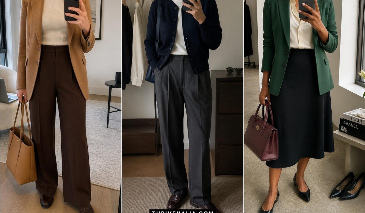 Classy Business Casual Fall Outfits That Mean Business