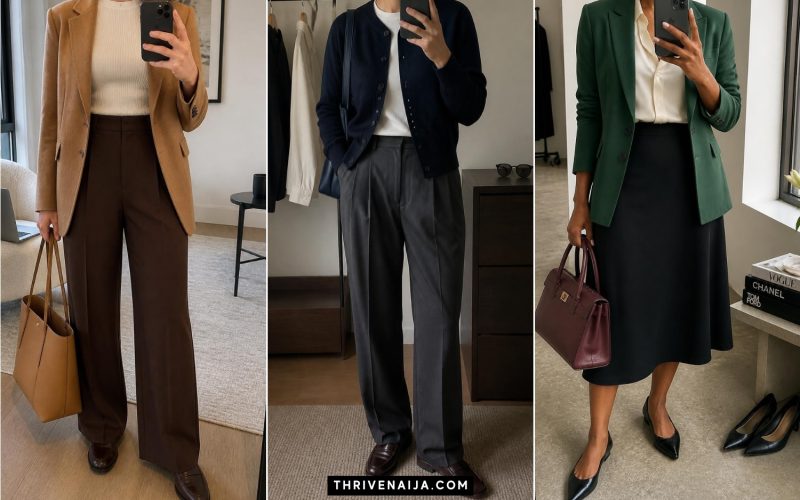 Classy Business Casual Fall Outfits That Mean Business