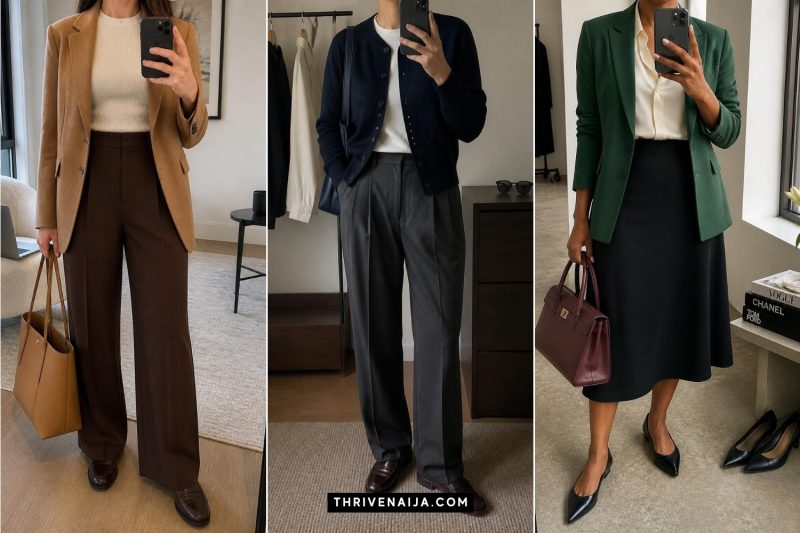 Classy Business Casual Fall Outfits That Mean Business